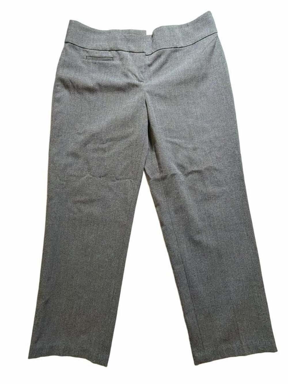 LOFT Marisa Fit Grey Herringbone Dress Pants Size 4
